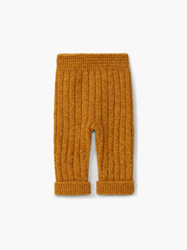 Knitted wool trousers Knitted wool trousers