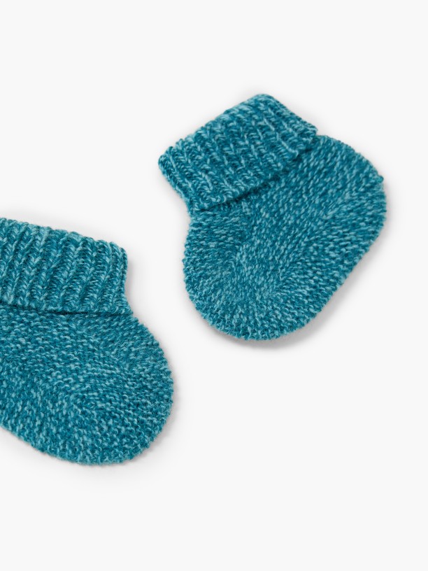 Knitted wool booties Knitted wool booties