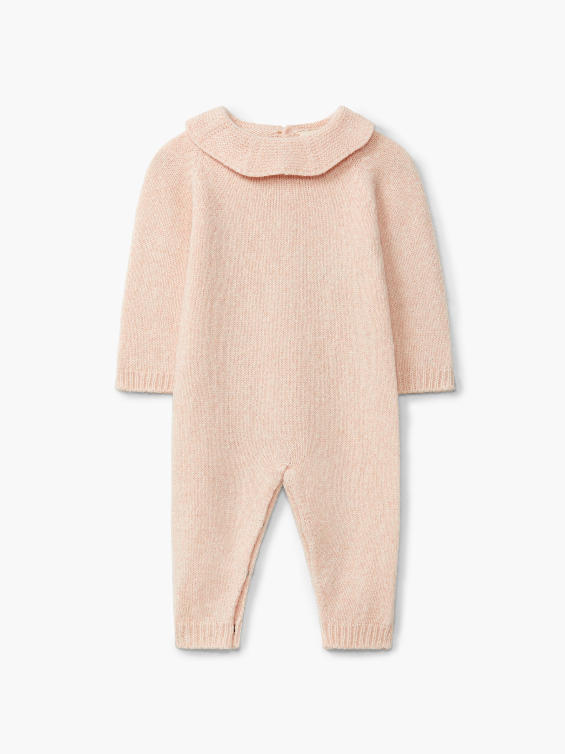 Knitted wool jumpsuit