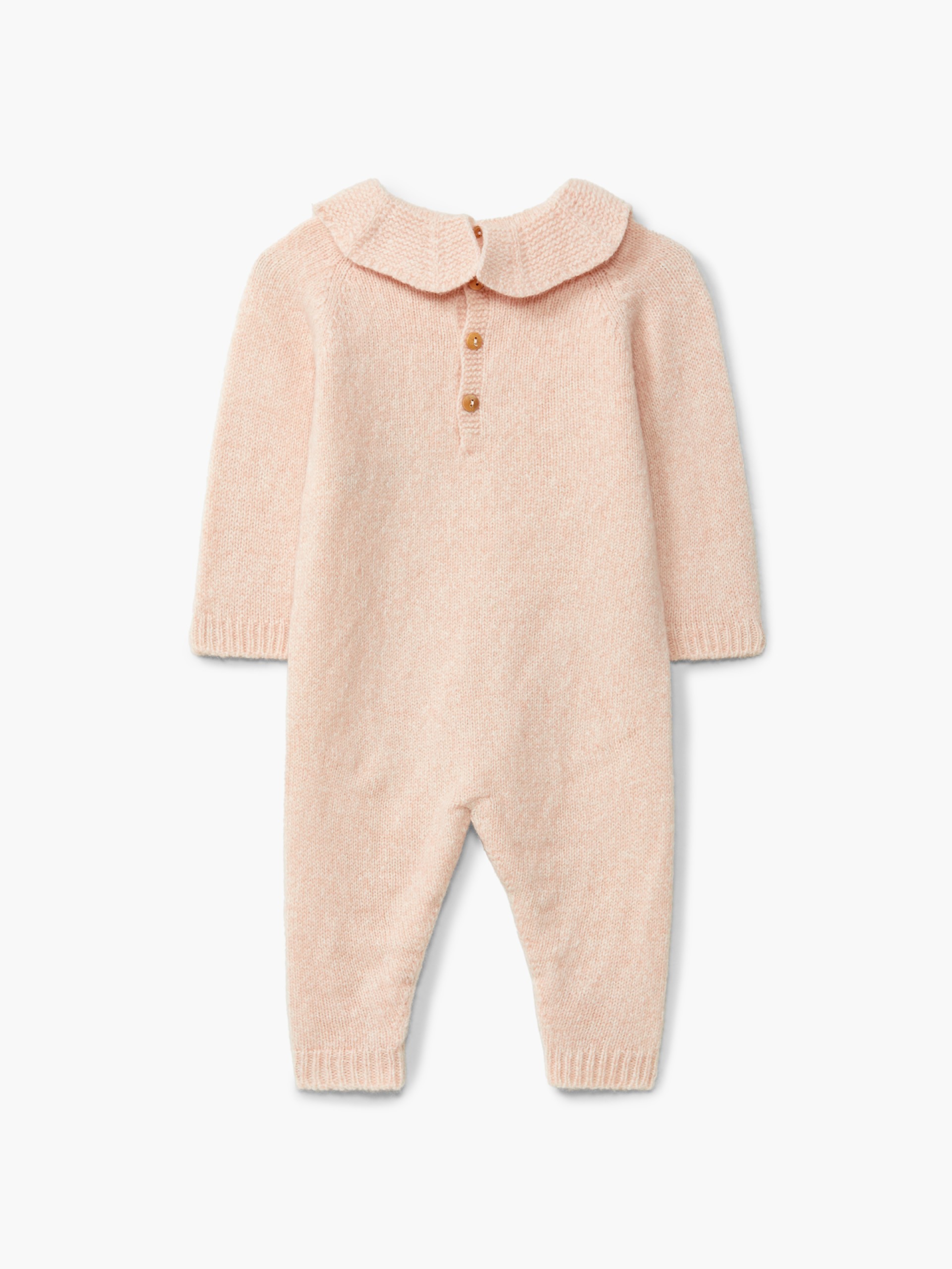 Knitted wool jumpsuit