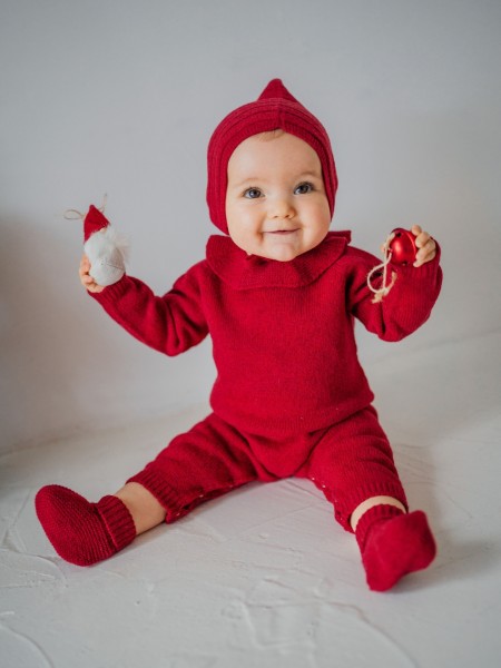 Knitted wool jumpsuit Knitted wool jumpsuit
