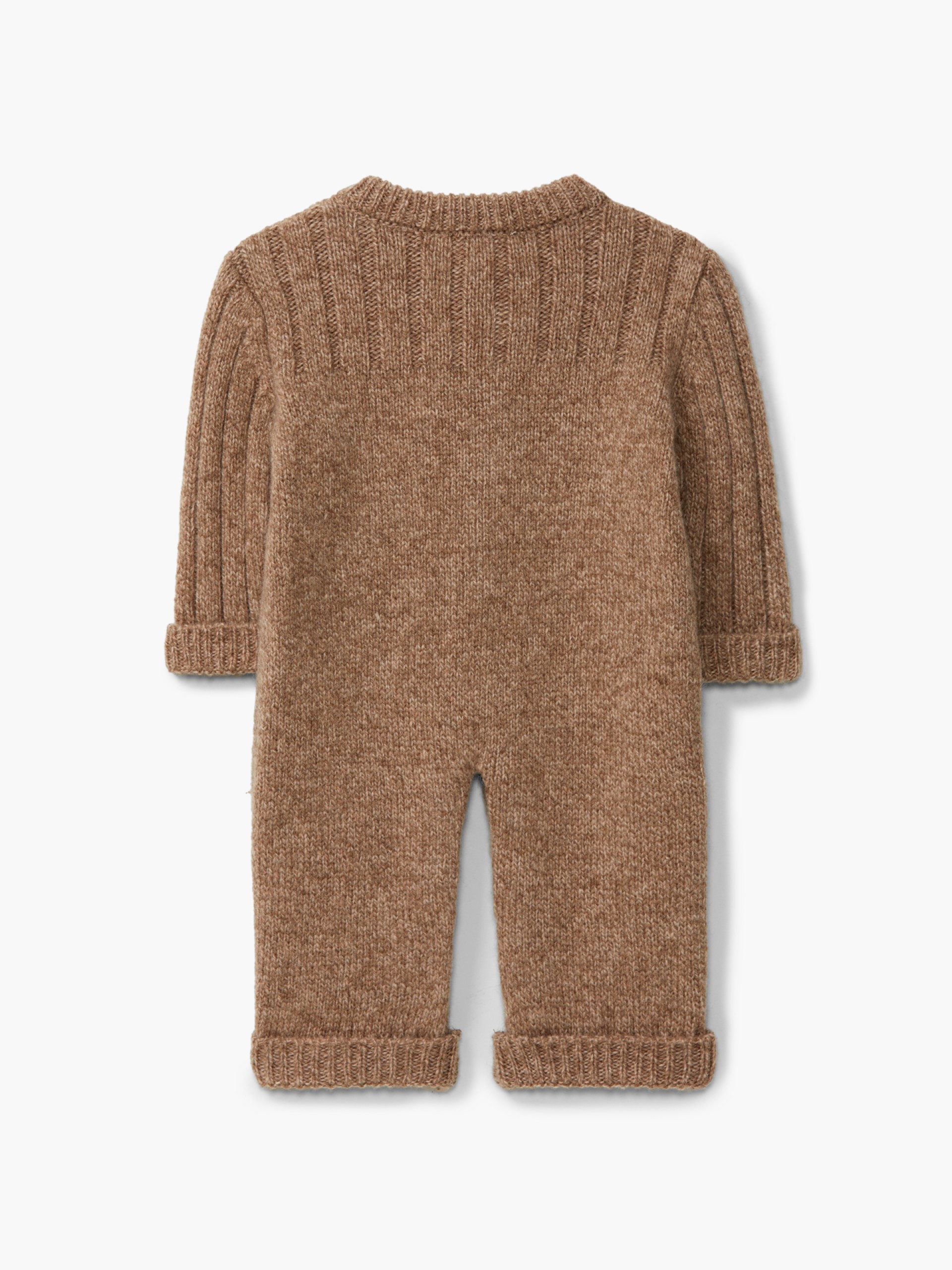 Knitted wool jumpsuit