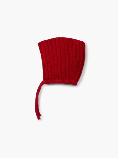 Knitted wool bonnet Knitted wool bonnet