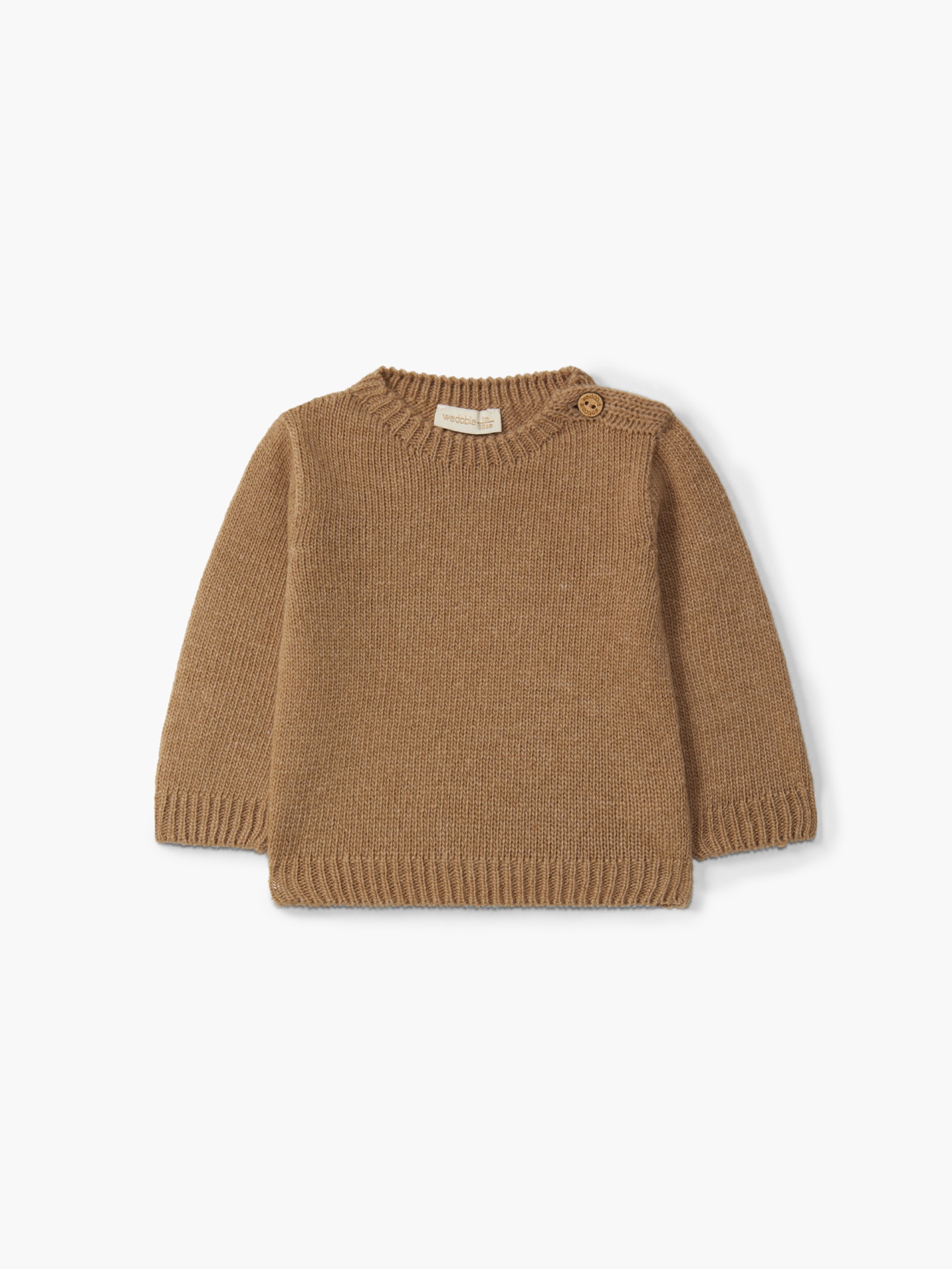 Knitted wool sweater