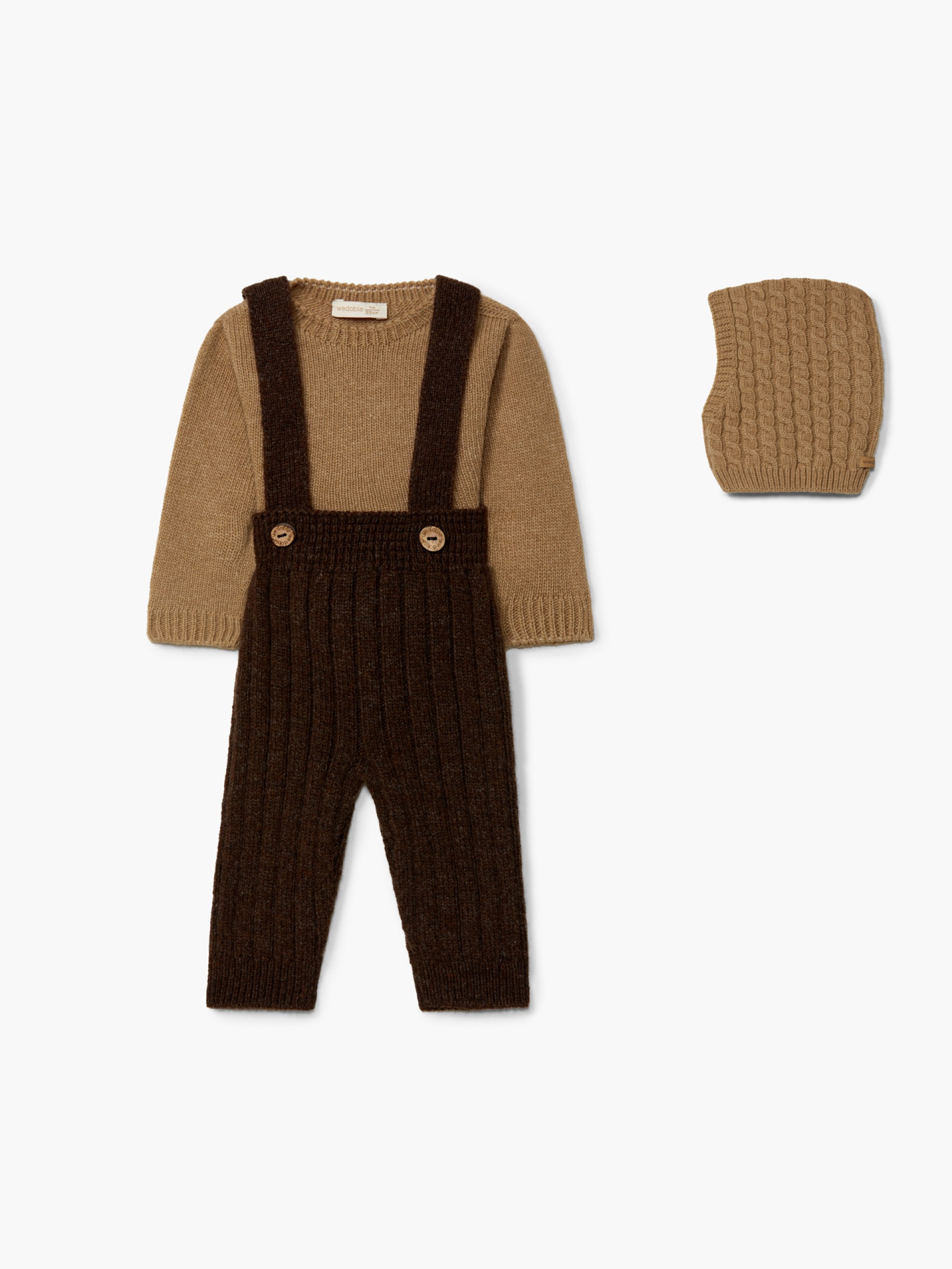 Knitted wool sweater