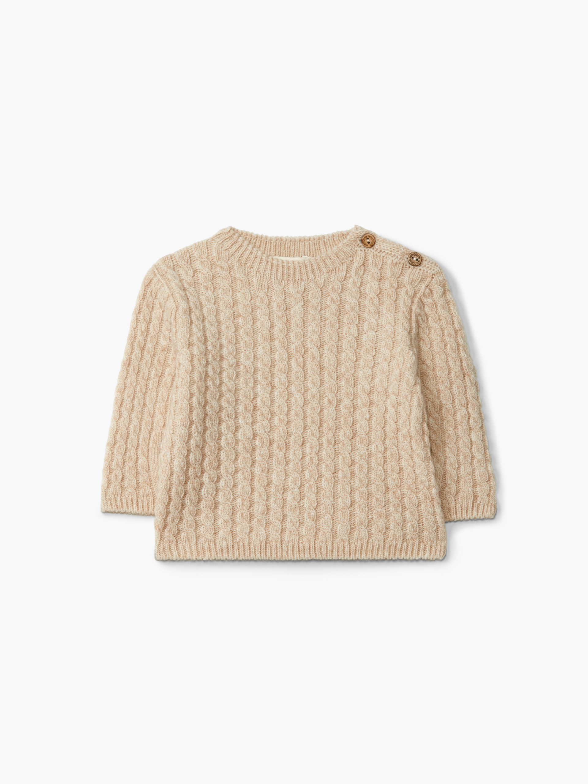 Knitted wool sweater