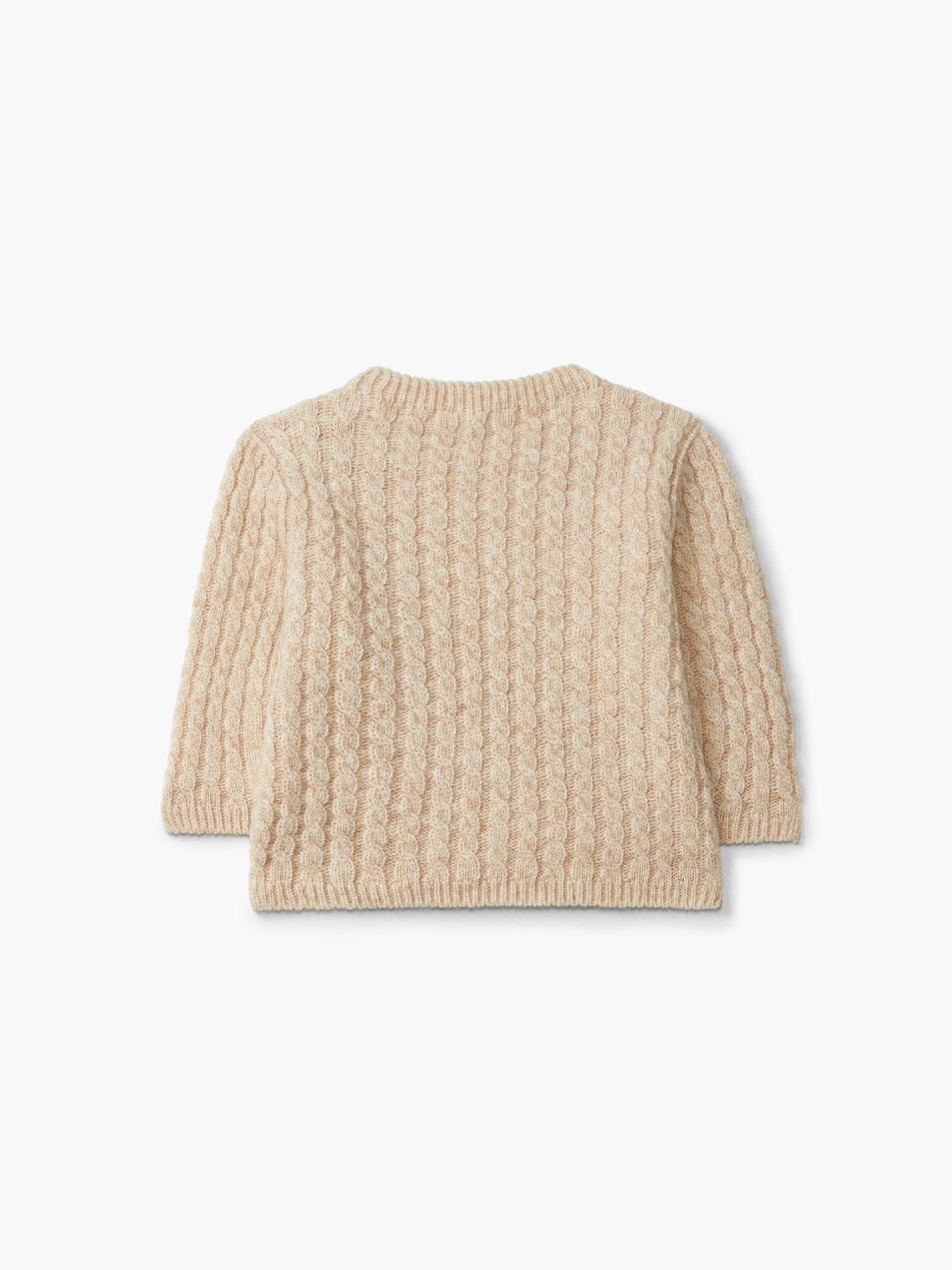 Knitted wool sweater
