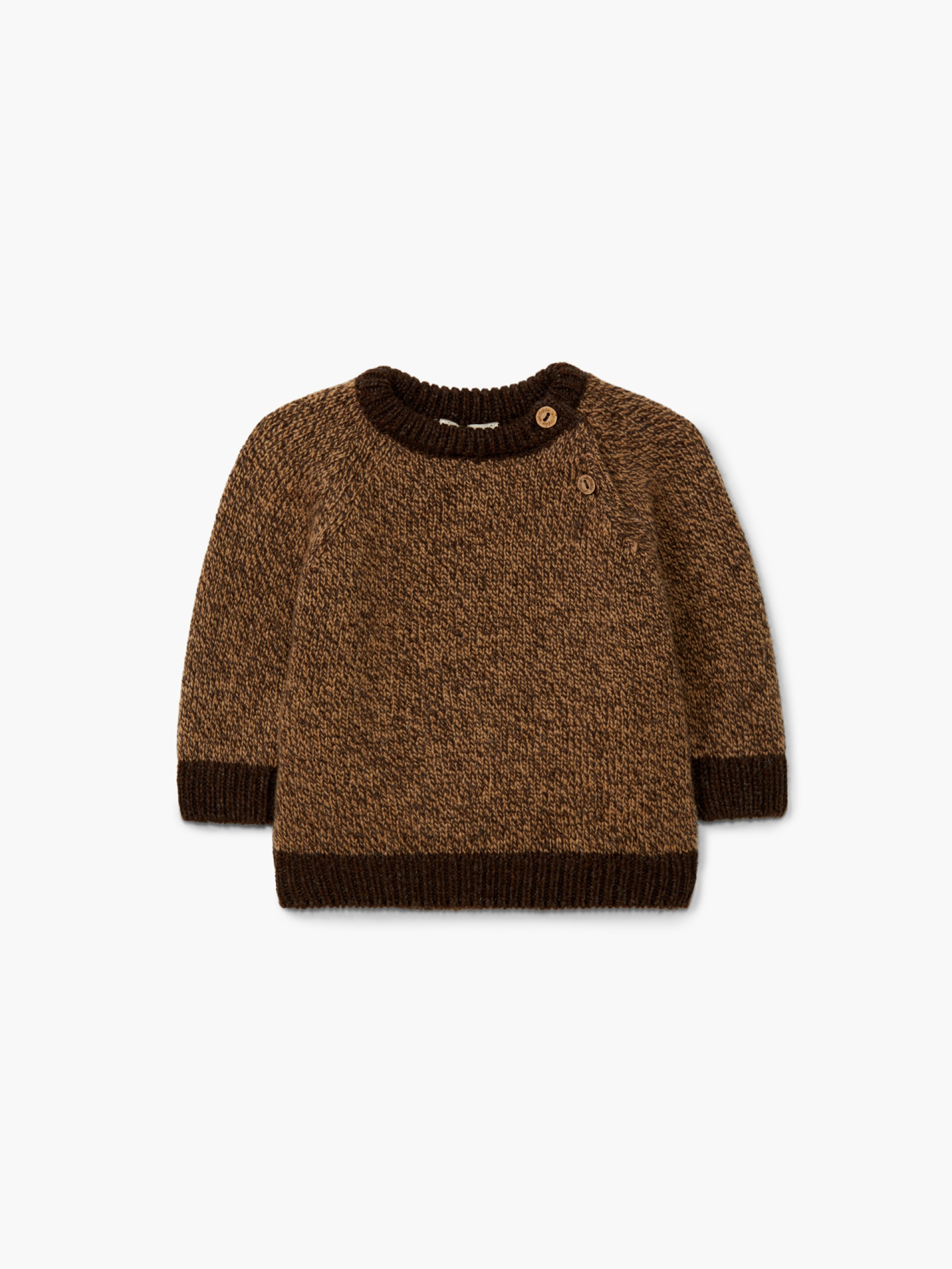 Knitted wool sweater