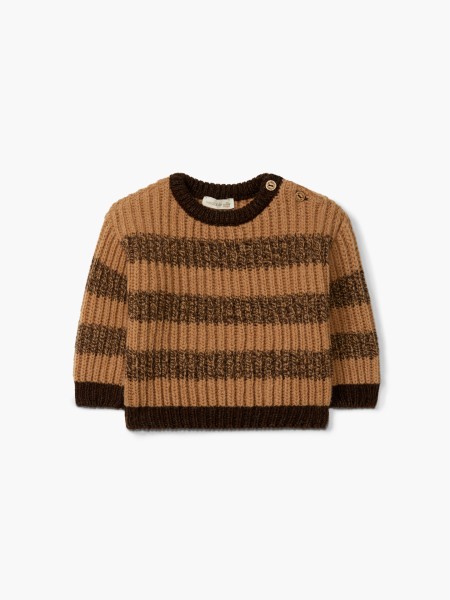 Knitted wool sweater