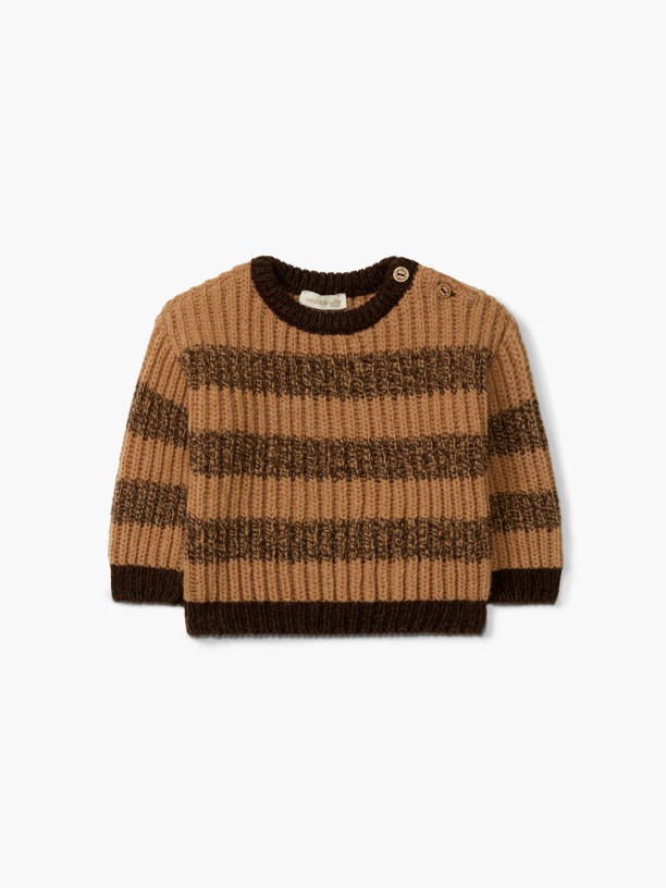 Knitted wool sweater