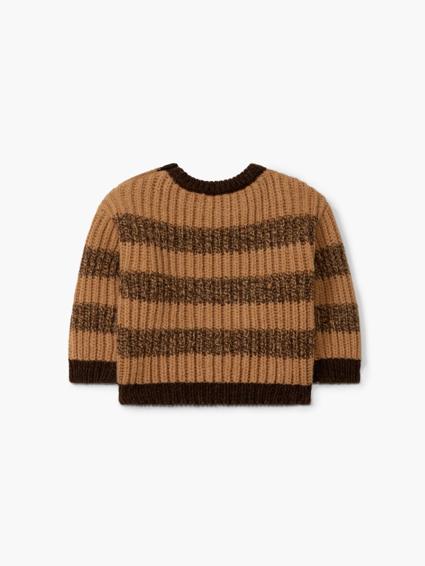 Knitted wool sweater