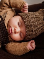 Knitted wool beanie Knitted wool beanie