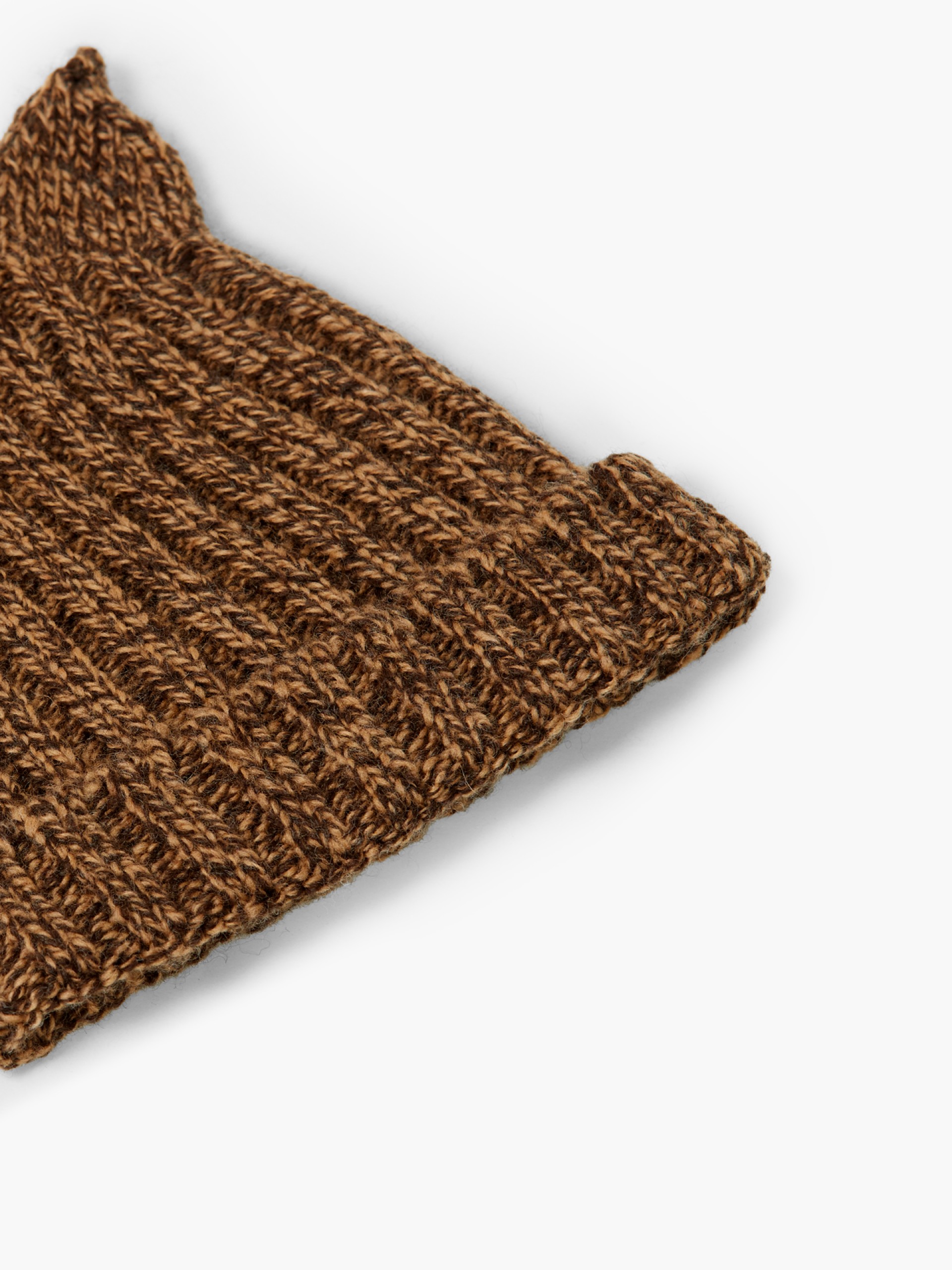 Knitted wool beanie