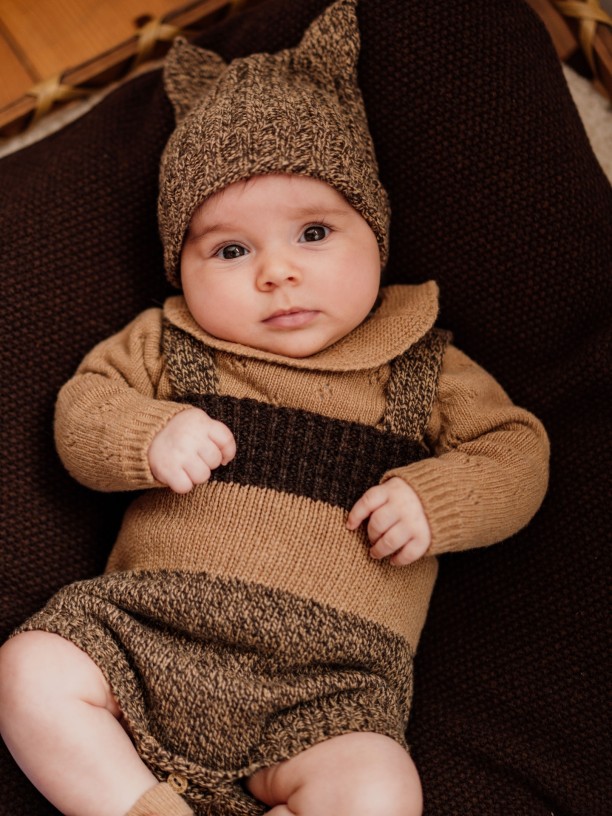 Knitted wool beanie Knitted wool beanie