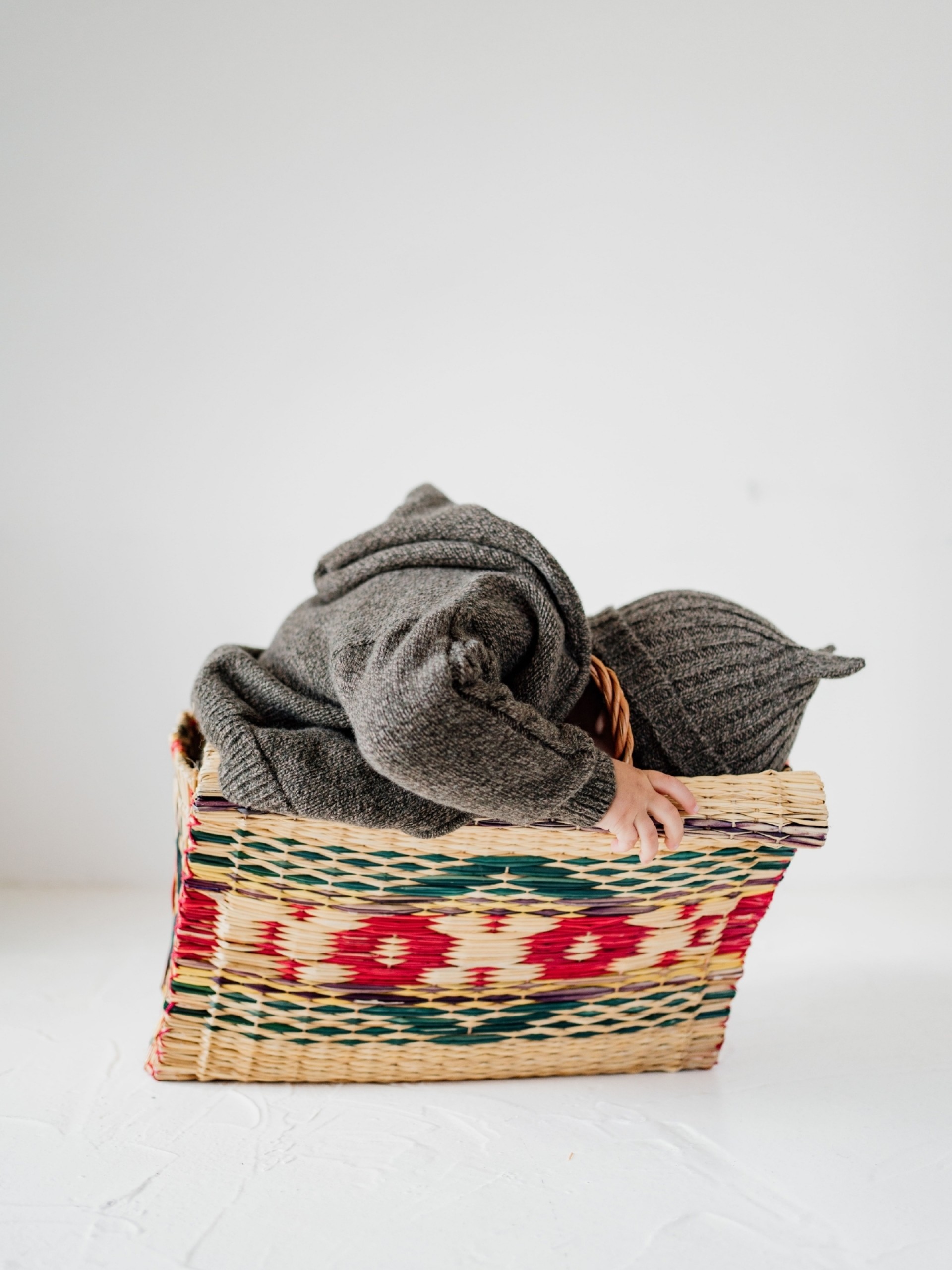 Knitted wool beanie