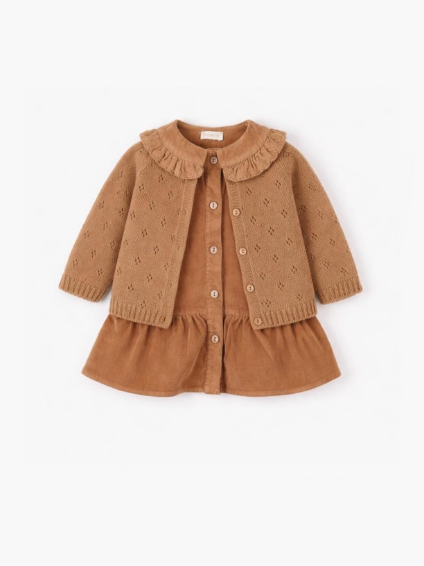 Knitted wool cardigan Knitted wool cardigan