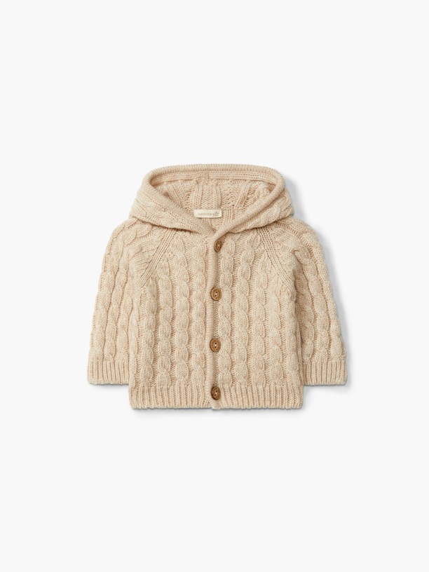 Knitted wool cardigan Knitted wool cardigan
