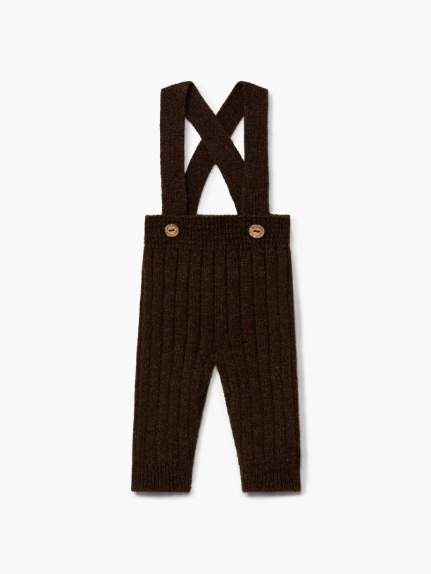 Knitted wool trousers Knitted wool trousers