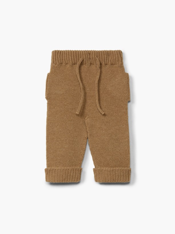 Knitted wool trousers Knitted wool trousers