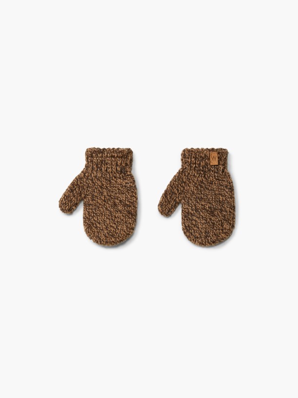 Knitted wool mittens Knitted wool mittens