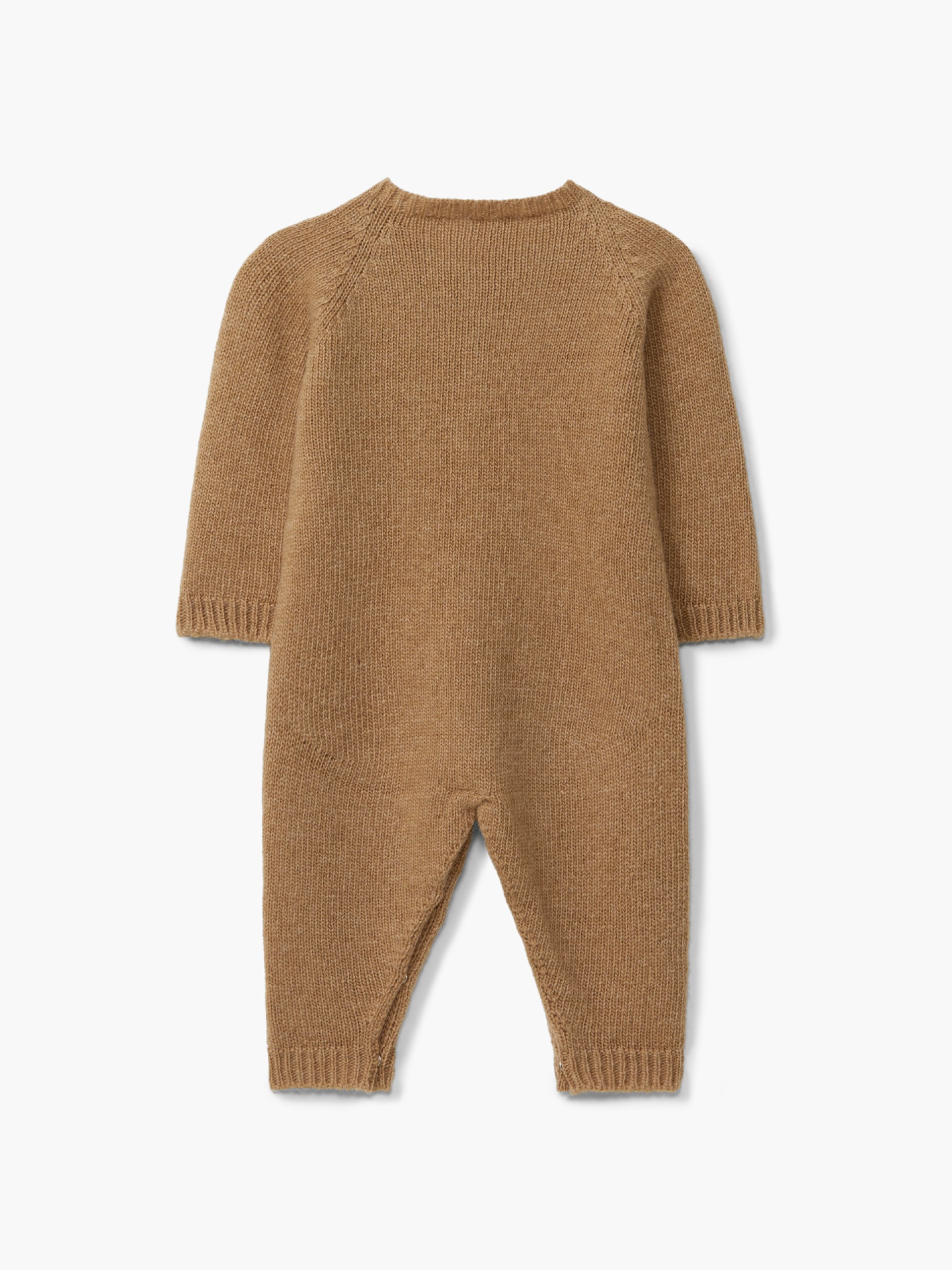 Knitted wool jumpsuit