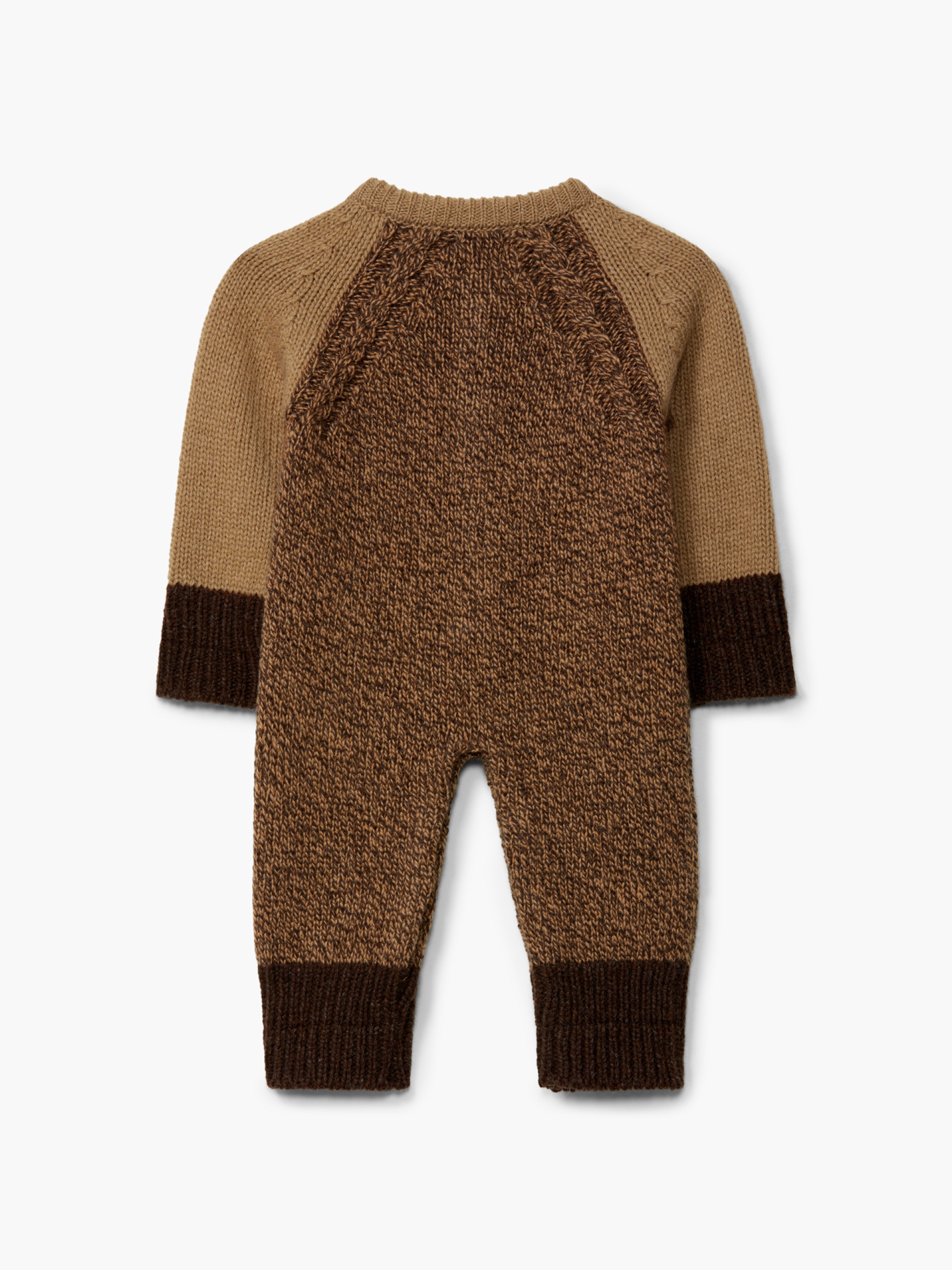Knitted wool jumpsuit
