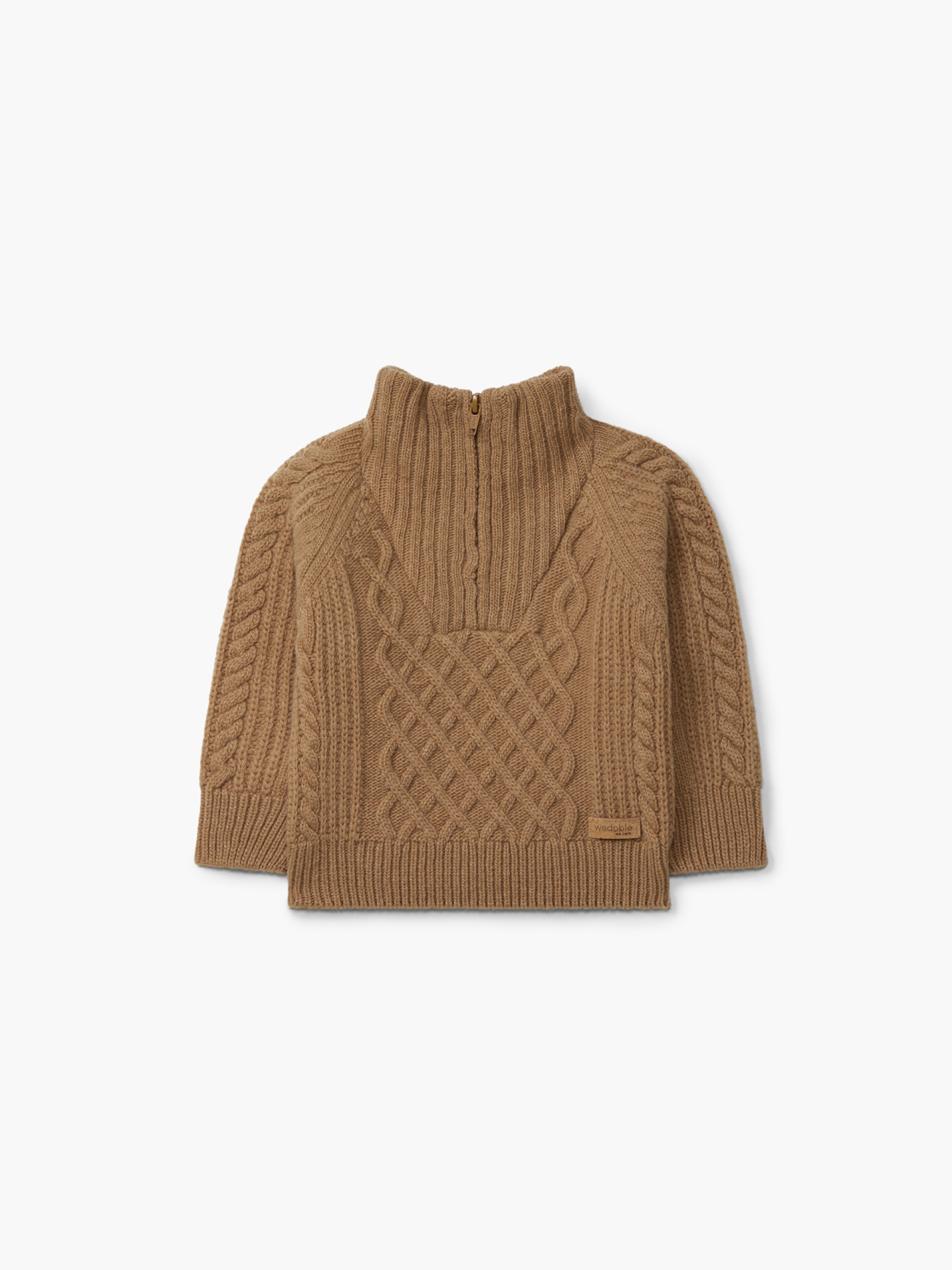 Knitted wool sweater
