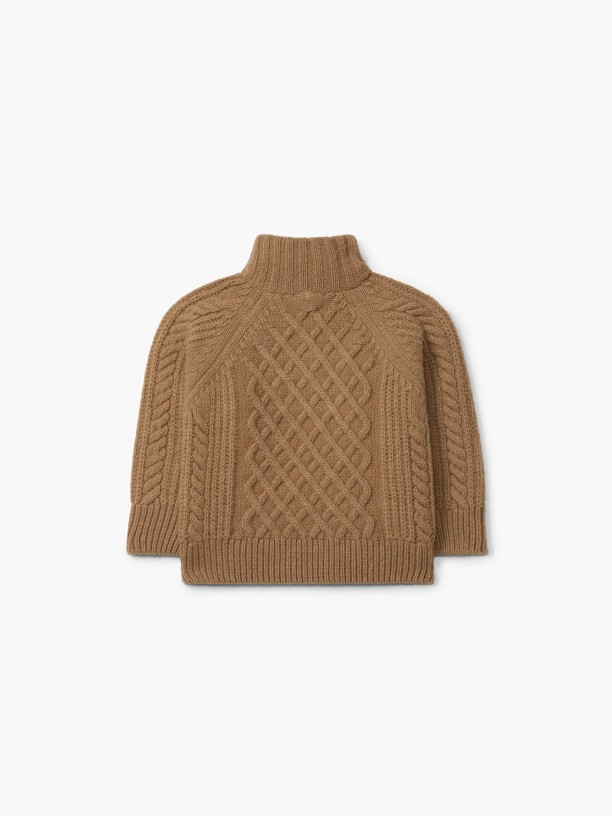 Knitted wool sweater