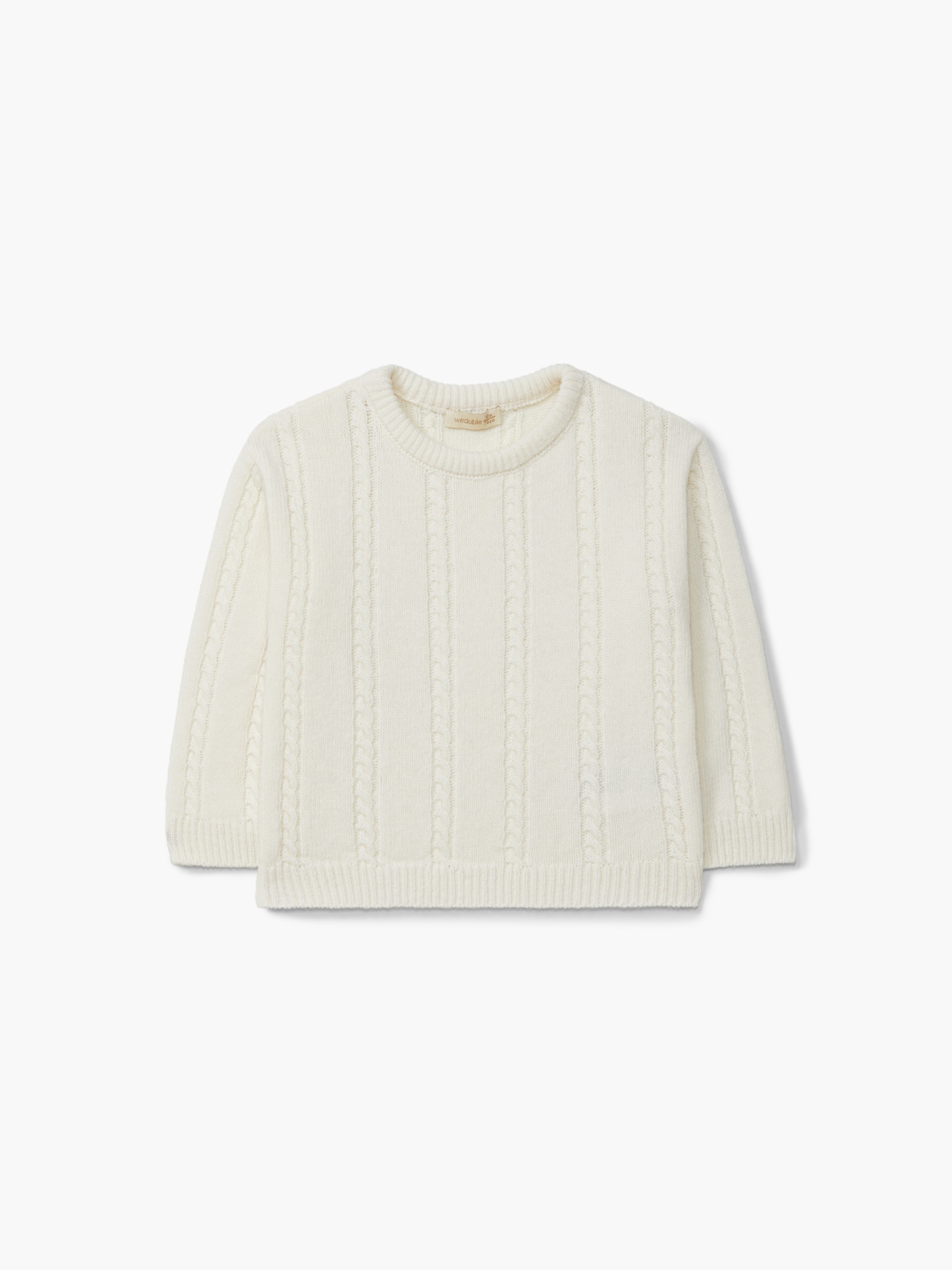 Knitted wool sweater