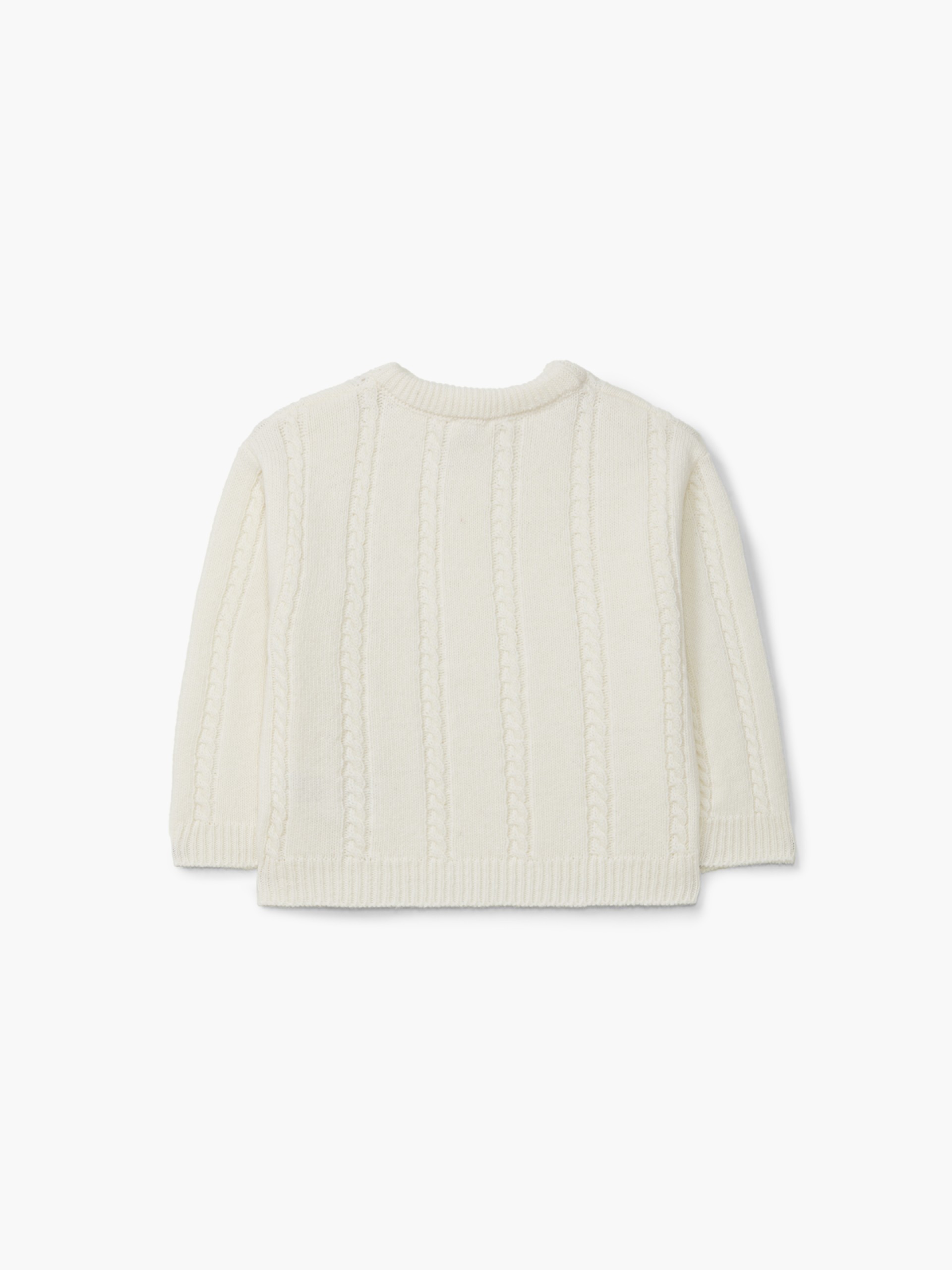 Knitted wool sweater