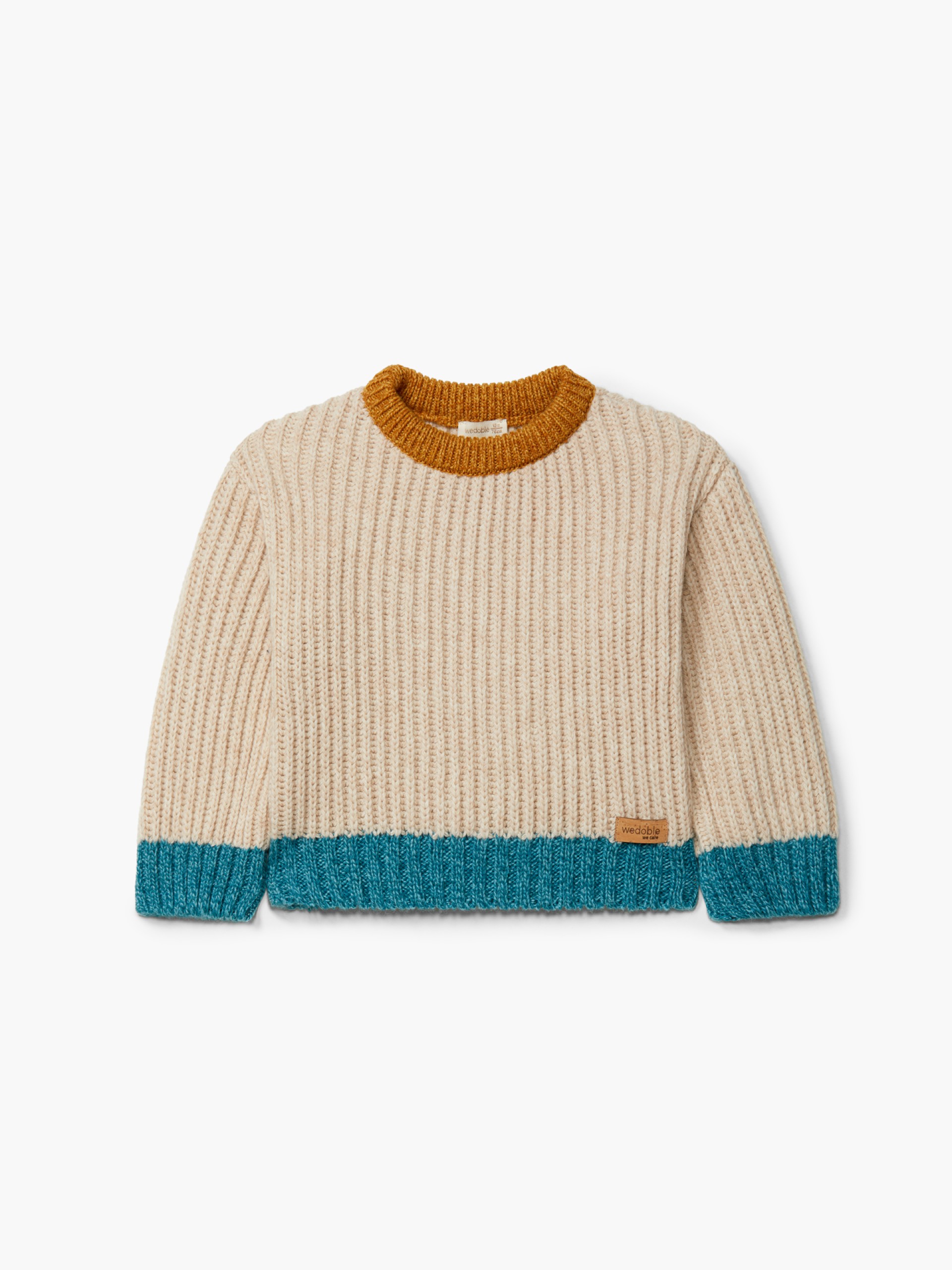 Knitted wool sweater
