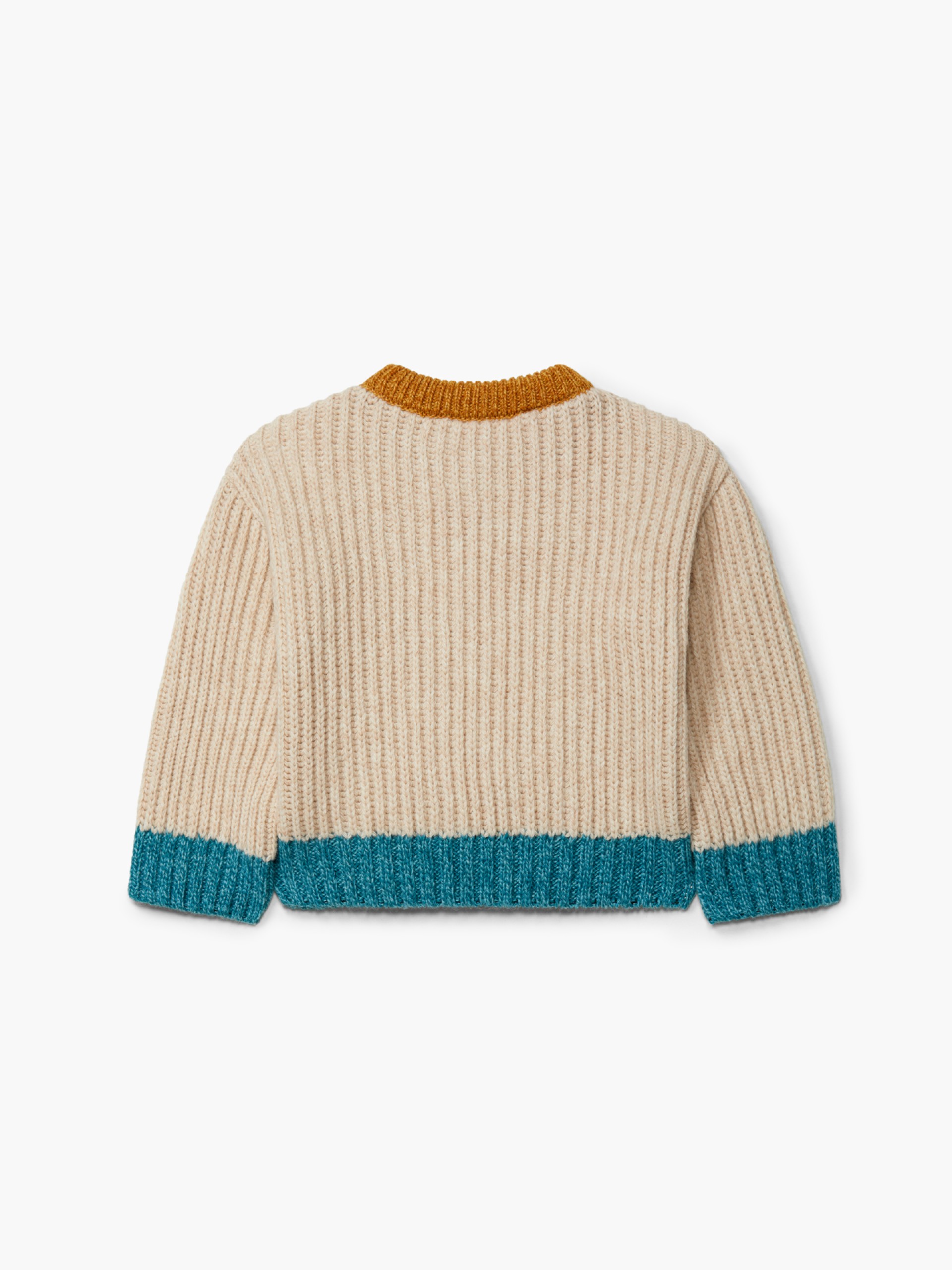 Knitted wool sweater