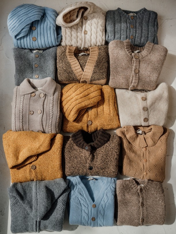 Hooded wool cardigan Hooded wool cardigan