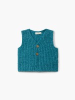 Knitted wool vest Knitted wool vest
