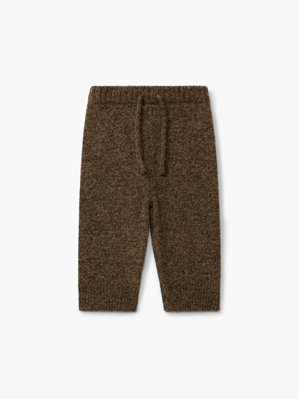 Knitted wool trousers Knitted wool trousers