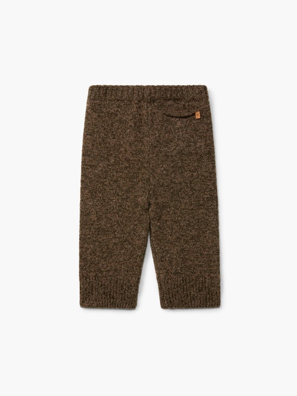Knitted wool trousers Knitted wool trousers