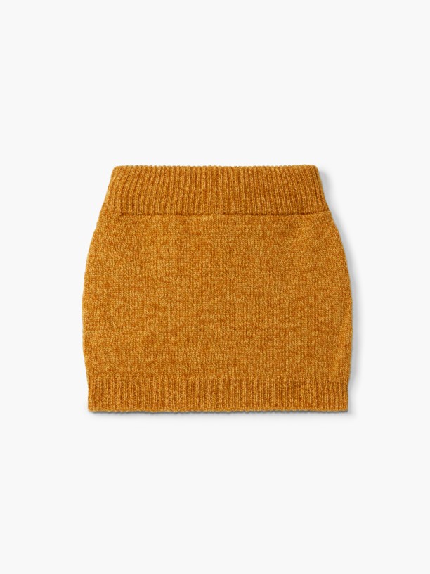 Knitted wool skirt Knitted wool skirt