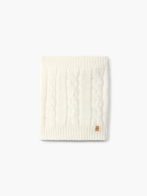 Knitted wool snood Knitted wool snood