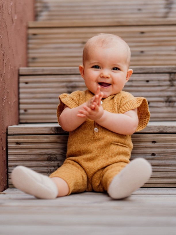 Knitted wool jumpsuit Knitted wool jumpsuit