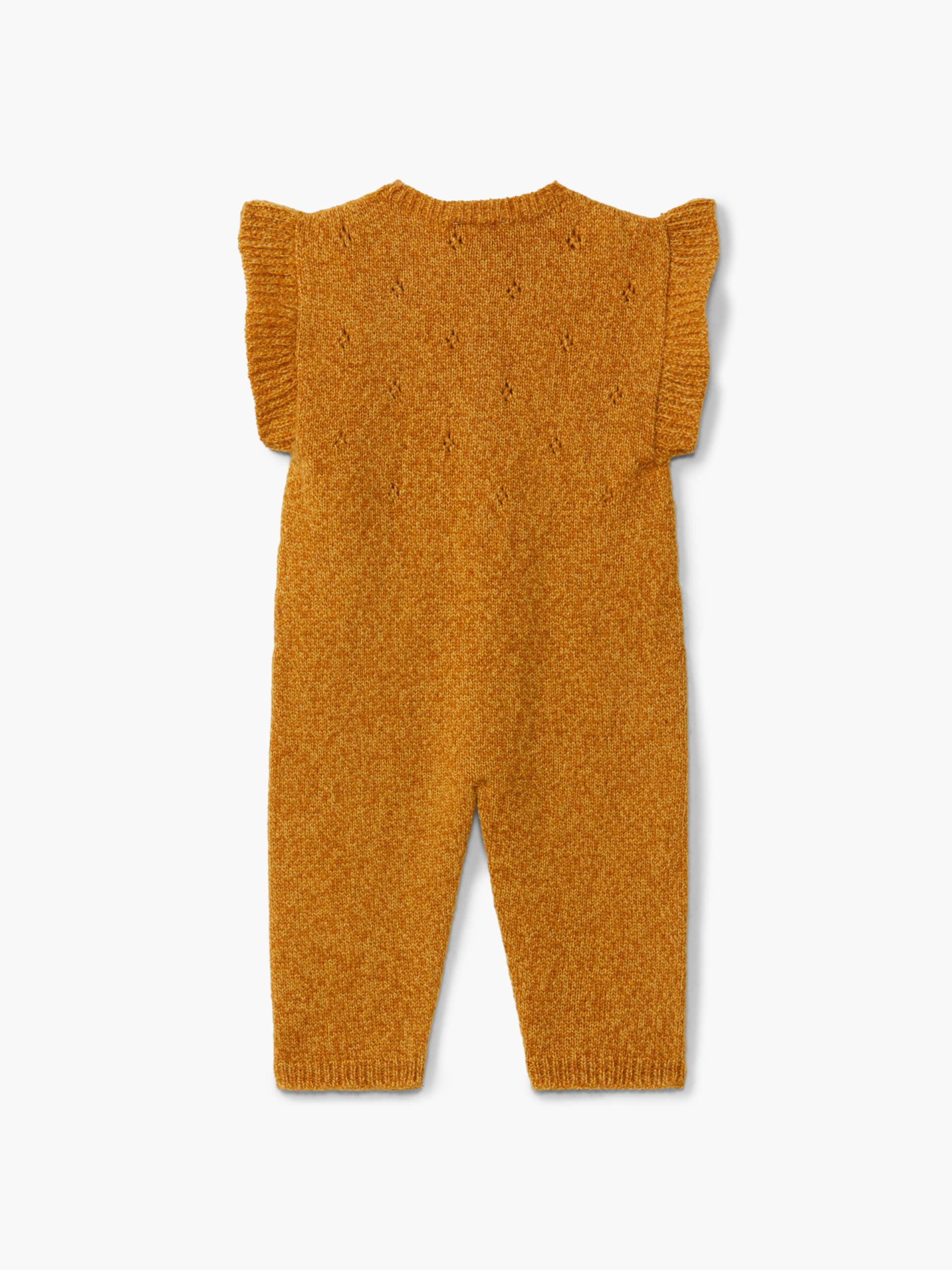 Knitted wool jumpsuit