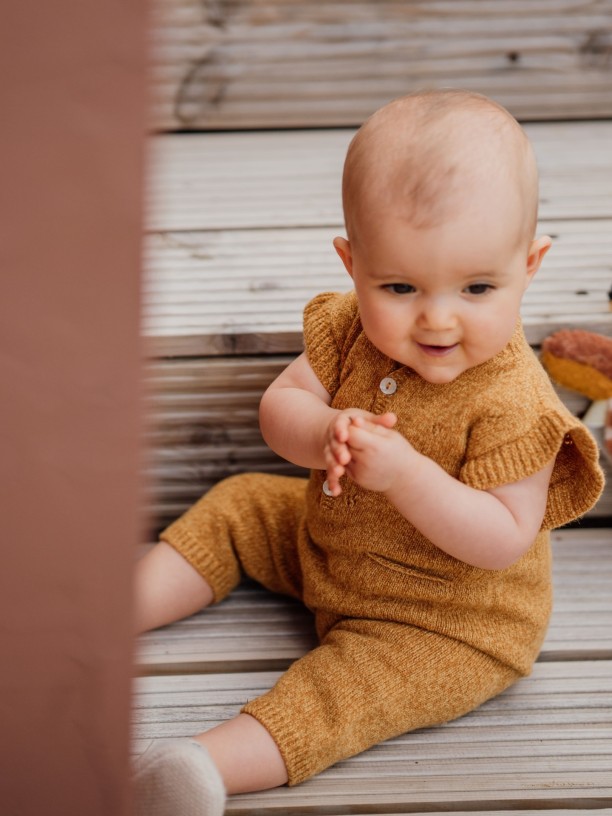 Knitted wool jumpsuit Knitted wool jumpsuit