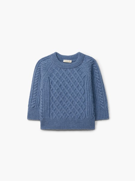 Knitted wool sweater