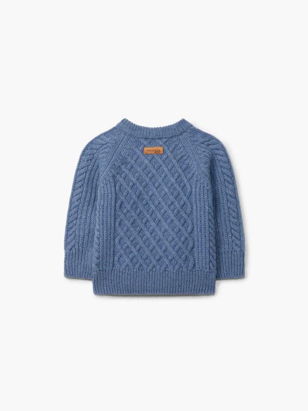 Knitted wool sweater