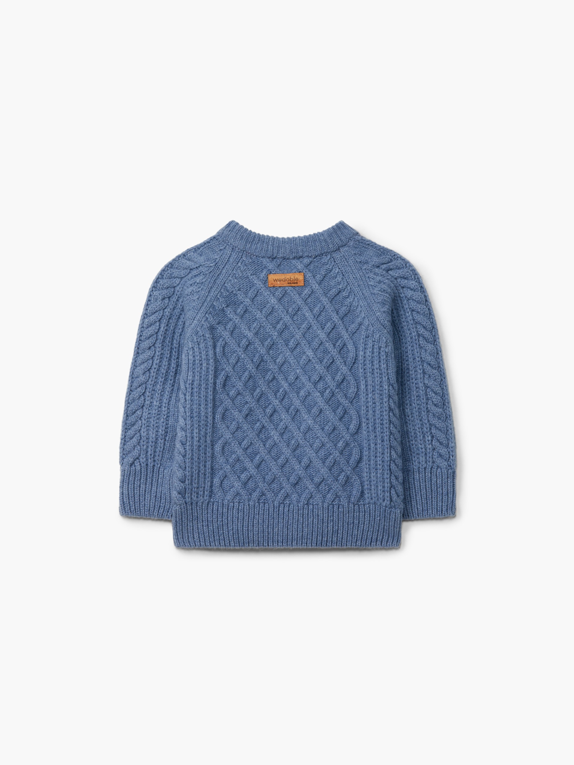 Knitted wool sweater