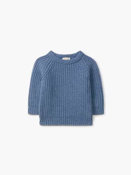 Knitted wool sweater