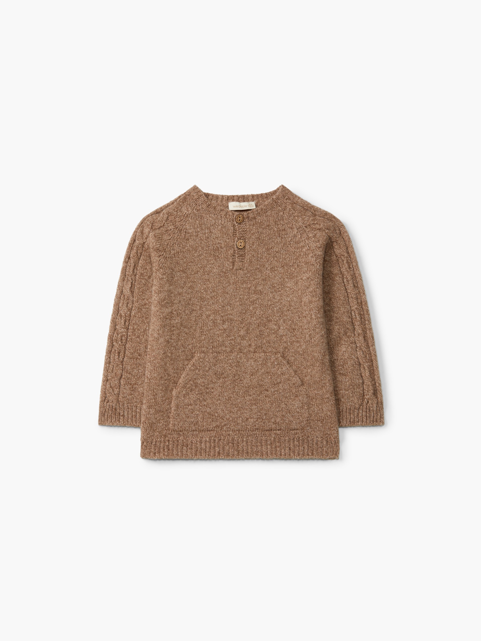 Knitted wool sweater