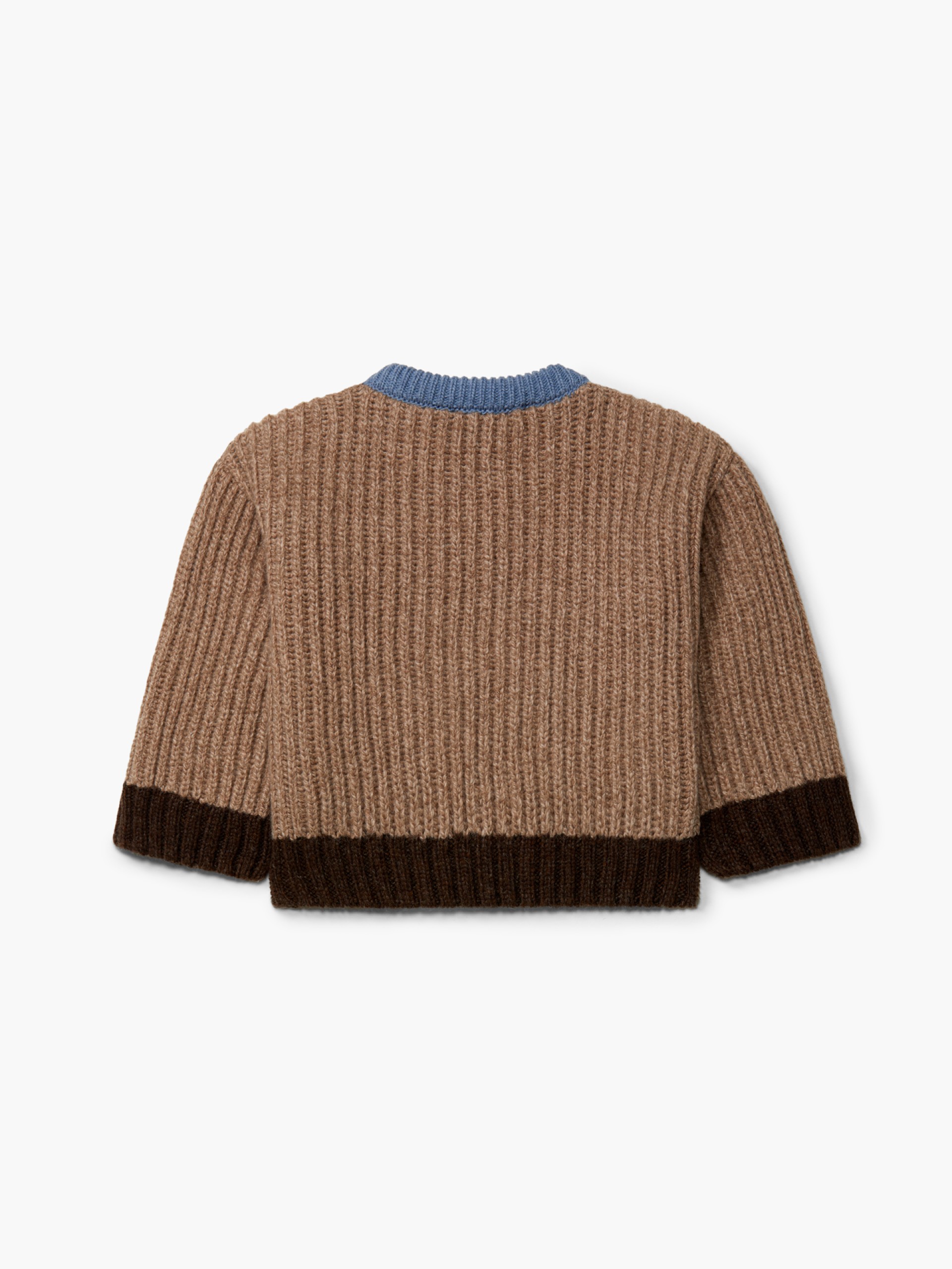 Knitted wool sweater