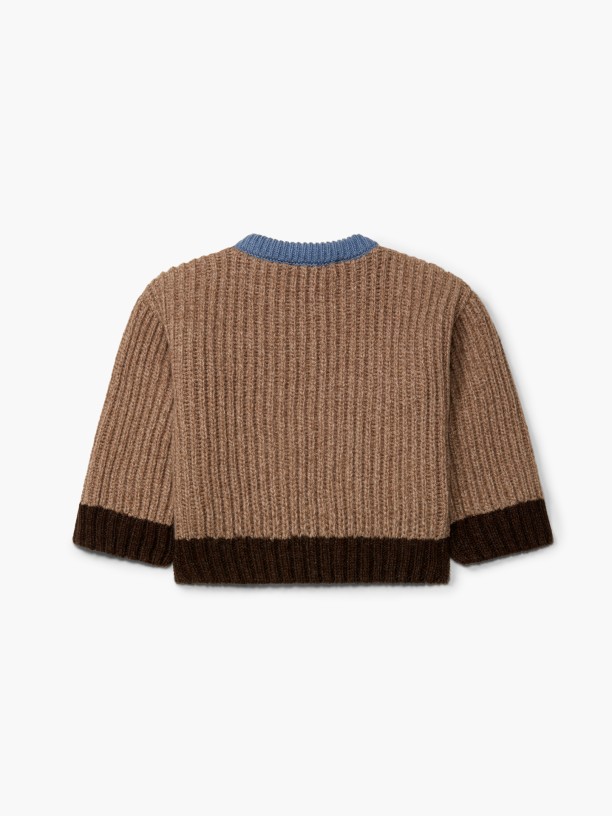 Knitted wool sweater