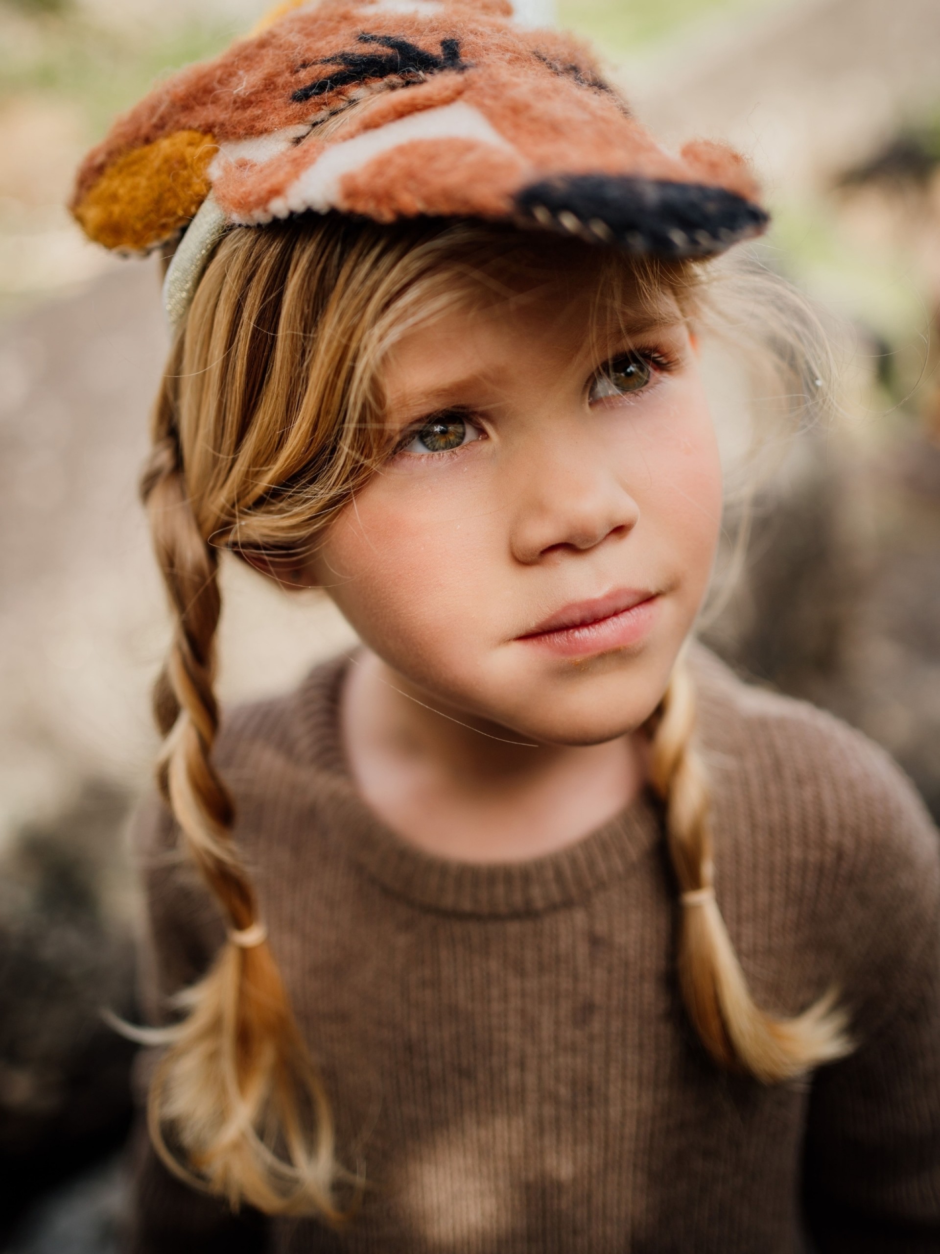 Knitted wool dress