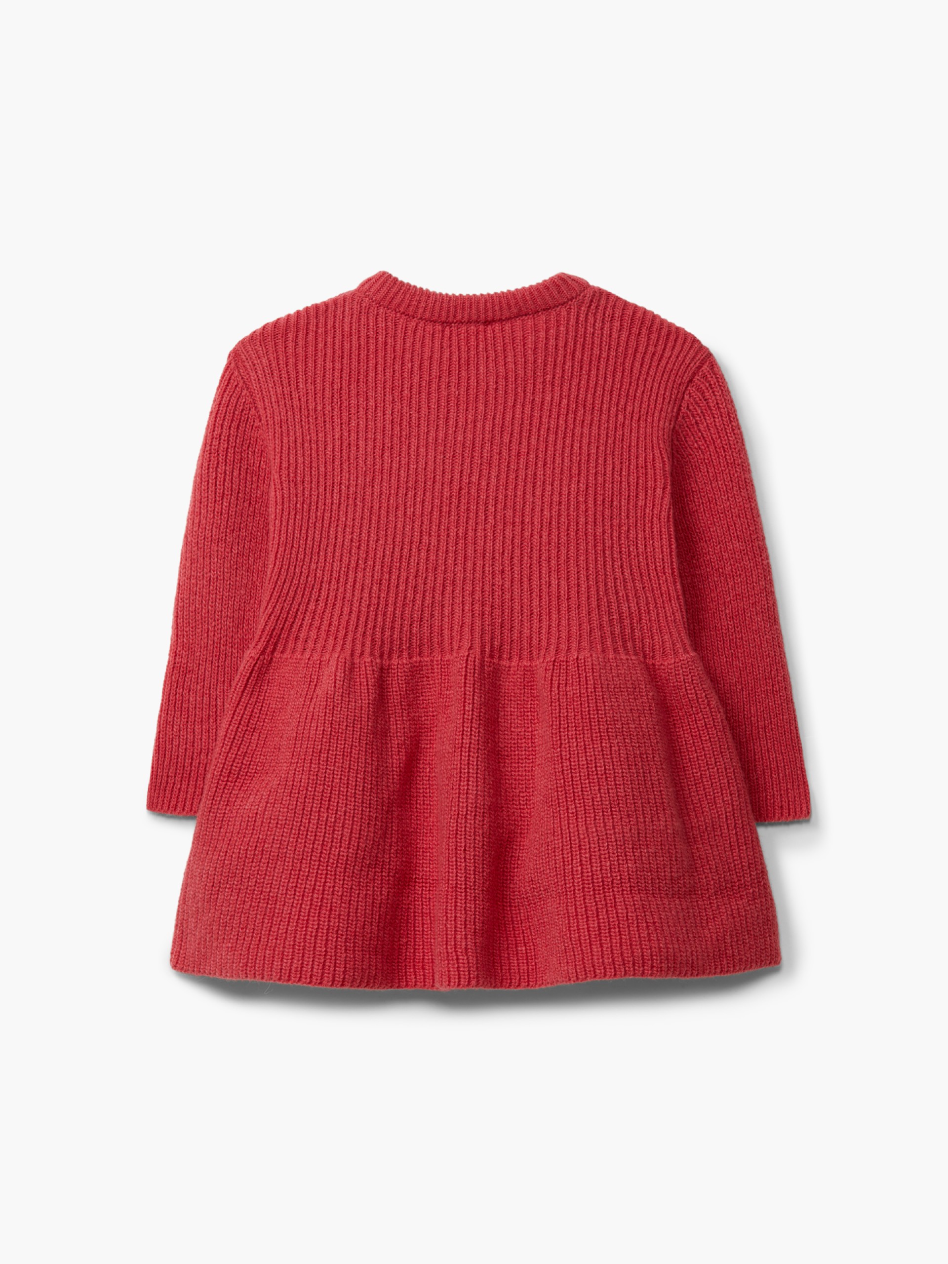 Knitted wool dress